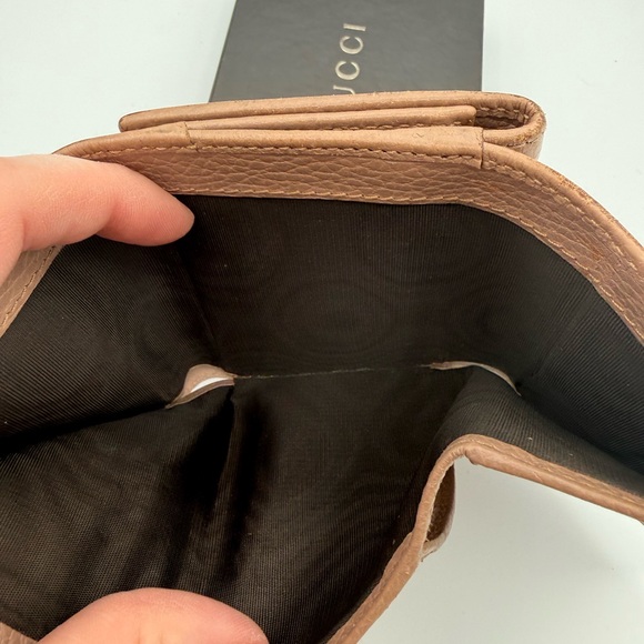 Gucci Brown Leather Wallet - Picture 9 of 10
